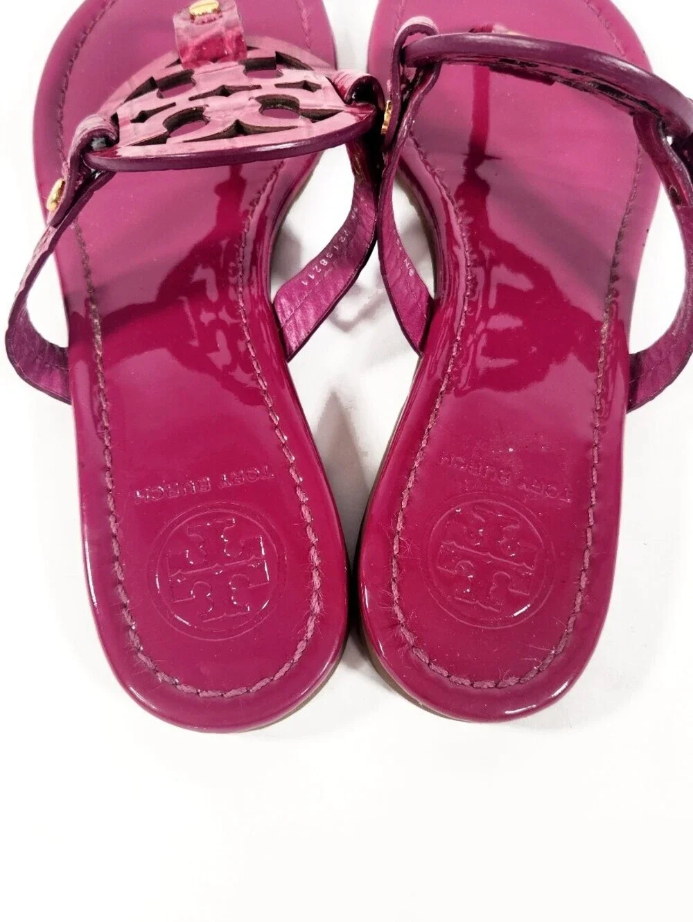 Tory Burch Purple Miller Sandals Size 7.5